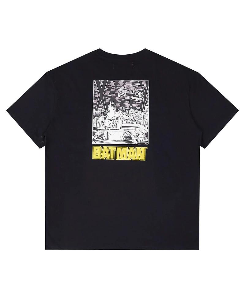 Freeze Max Men's Black Batman Comics I Am The Night T-Shirt
