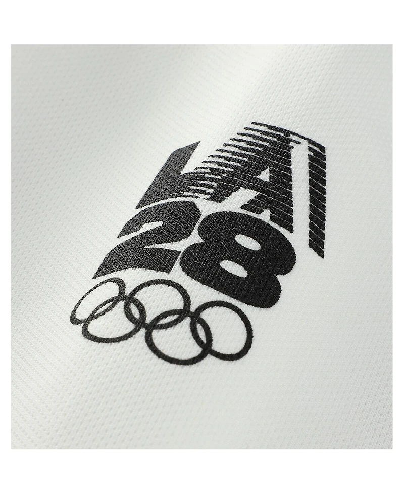 Nike Men's White LA28 Summer Olympics Coaches T-Shirt