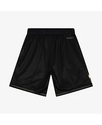 Mitchell & Ness Men's Black Houston Rockets Big Face 4.0 Fashion Shorts