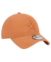 New Era Men's Brown Dallas Cowboys Tonal Color Pack 9TWENTY Adjustable Hat