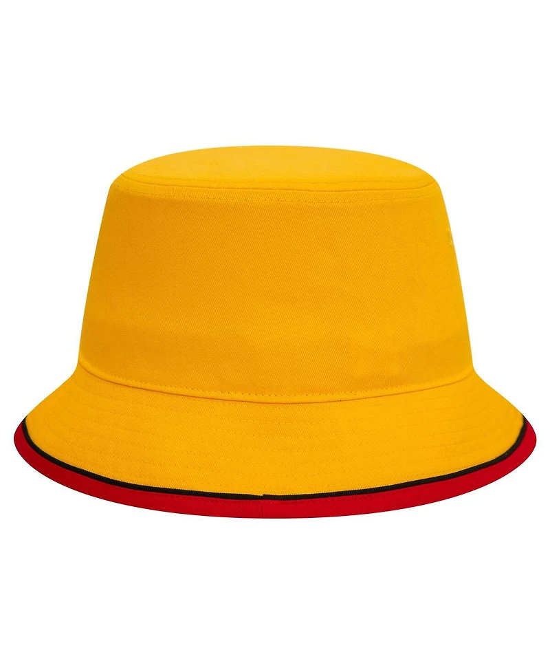 New Era Men's Yellow Ac Milan 2011 Bucket Hat