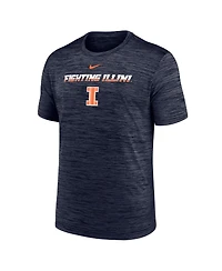 Nike Men's Navy Illinois Fighting Illini Velocity Performance T-Shirt