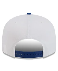 New Era Men's White/Blue Chase Elliott 9FIFTY Snapback Hat
