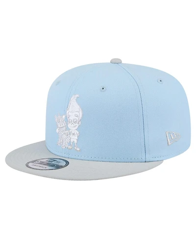 New Era Men's Light Blue/Light Green Jimmy Neutron Two-Tone 9FIFTY Snapback Hat