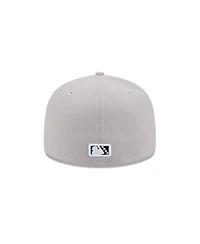 New Era Men's Gray Tulsa Drillers Theme Nights 59FIFTY Fitted Hat