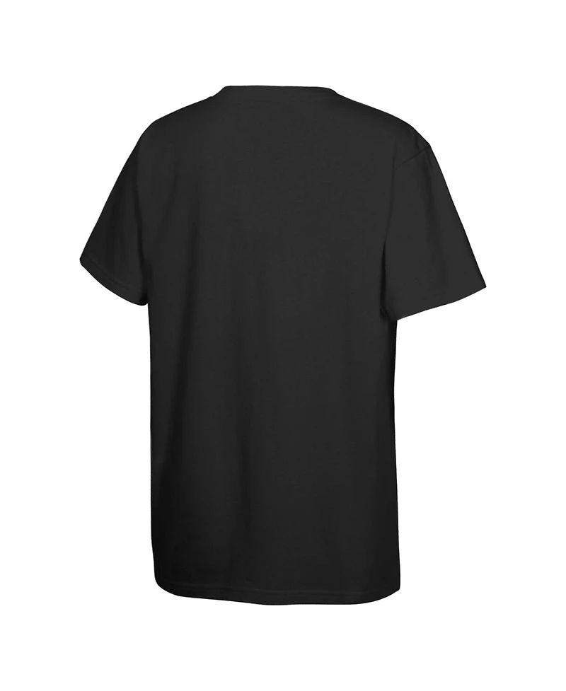 Mitchell & Ness Big Boys and Girls Black Memphis Grizzlies 2025 Nba Playoffs Retro Monumental T-Shirt