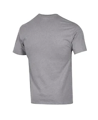 Champion Men's and Women's Gray North Carolina Tar Heels 2025 Ncaa Lacrosse National Champions Locker Room T-Shirt