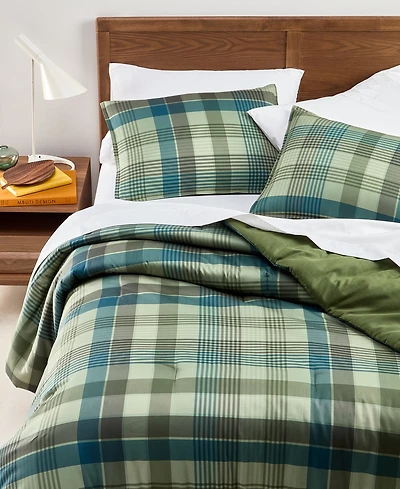 Arch Studio Modern Tartan 3-Pc. Comforter Set, Full/Queen, Exclusively for Macy's