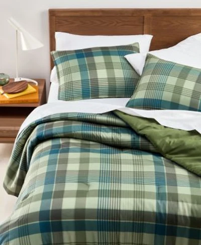 Arch Studio Modern Tartan Comforter Set Exclusively For Macys
