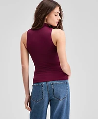 And Now This Women's Mock Neck Fitted Tank, Exclusively at Macy's