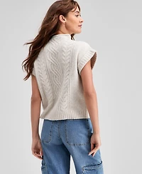 And Now This Women's Sleeveless Funnel-Neck Sweater, Exclusively at Macy's