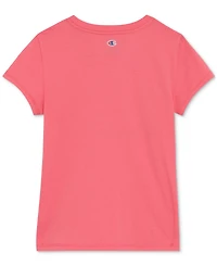 Champion Big Girls Short-Sleeve Logo Graphic T-Shirt