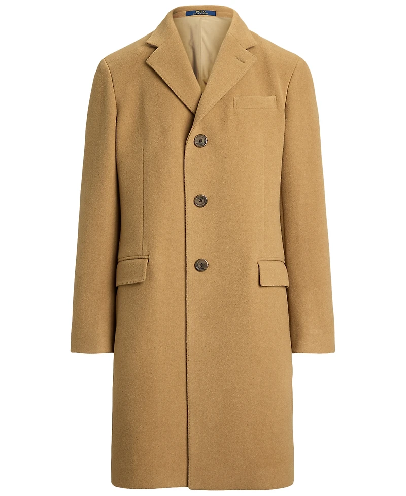 Polo Ralph Lauren Men's Tailored Melton Topcoat