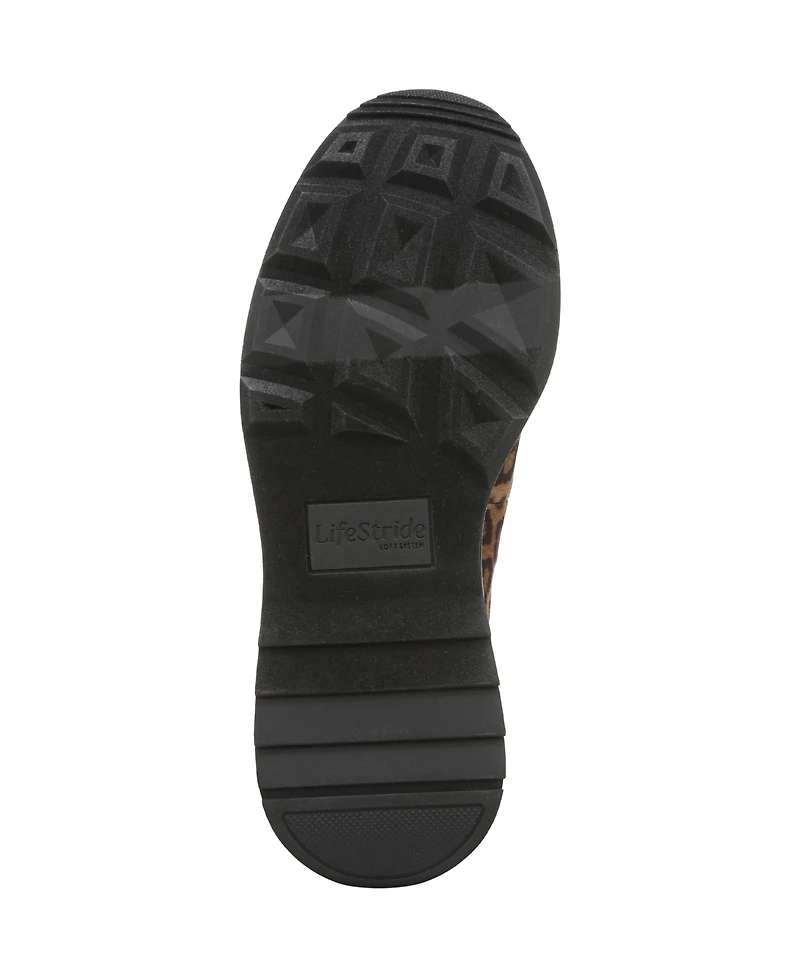 LifeStride Women's Reflection Round Toe Mary Jane Sneakers