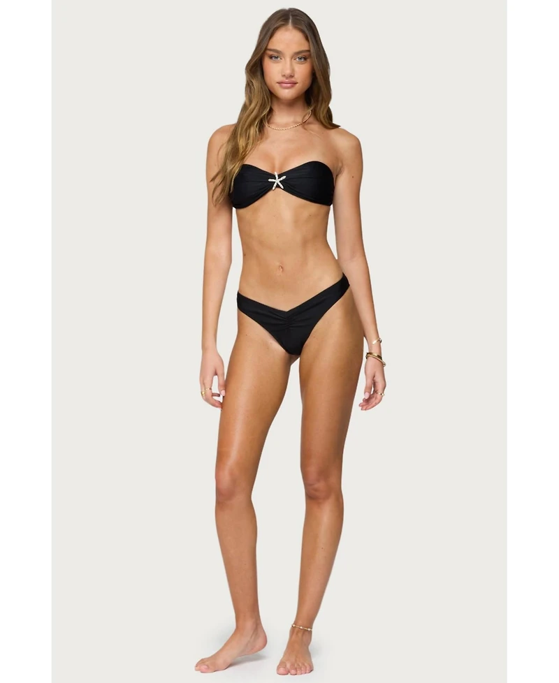 Edikted Women's Starfish Bandeau Bikini Top