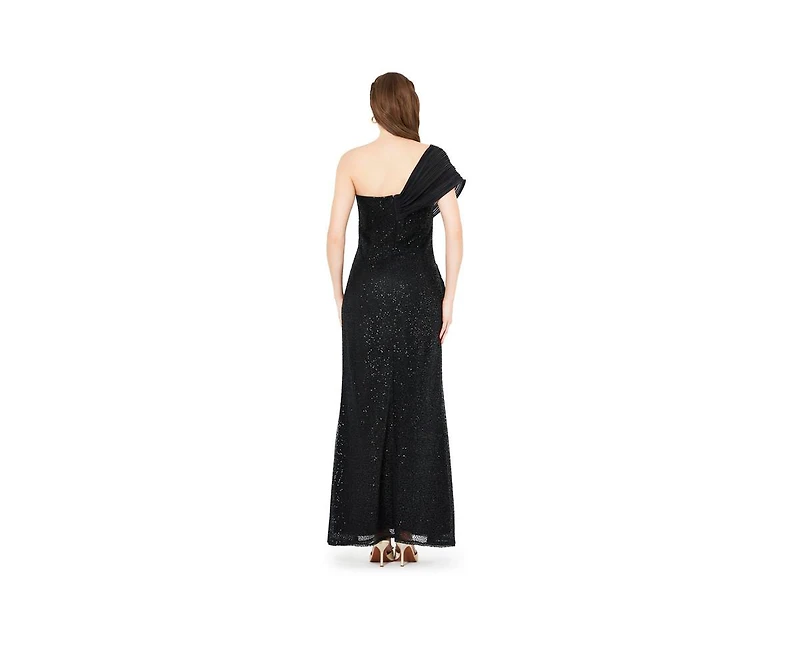 Amri Embellished Sequined Jersey Gown