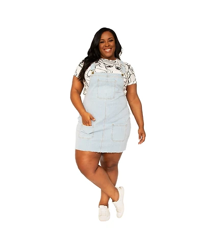 Poetic Justice Plus Denim Skirtall