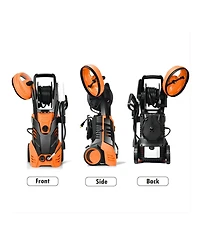 Sugift 4000 Psi 2.8 Gpm Cold Water Corded Pressure Washer with 4 Quick-Connect Nozzles