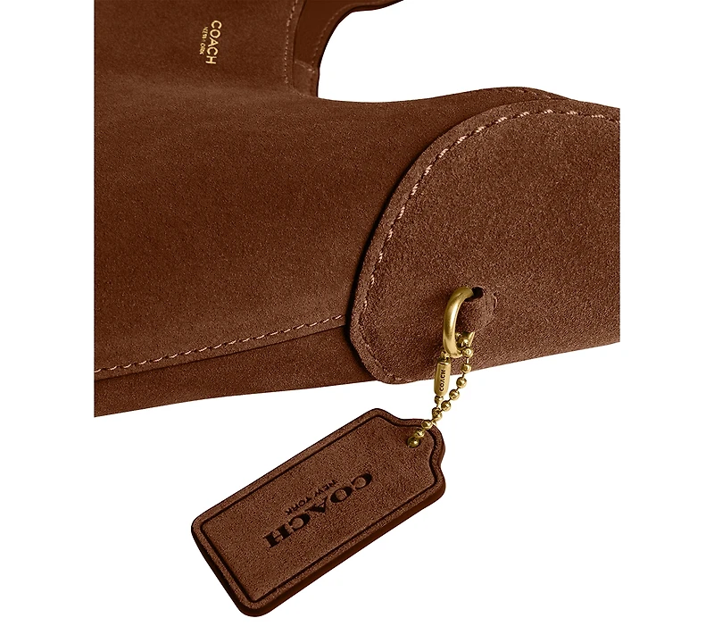Coach Suede Brooklyn Small Shoulder Bag 28