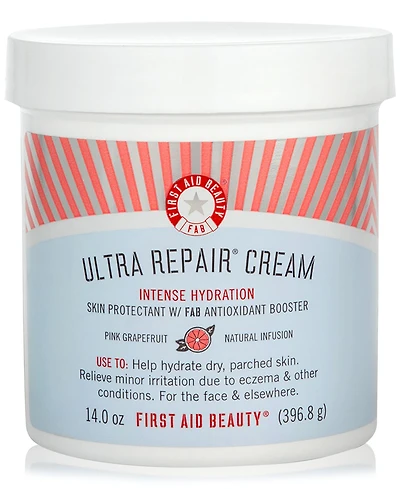 First Aid Beauty Grapefruit Ultra Repair Cream, 14 oz.