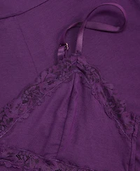 I.n.c. International Concepts Women's Lace-Trim Knit Tank & Pajama Pants Set