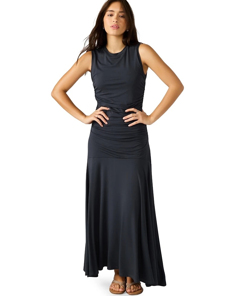 Steve Madden Women's Sleeveless Ruched Jace Dress