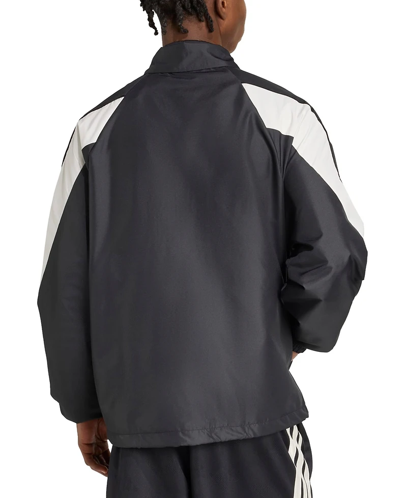 adidas Men's Stadium Colorblocked Logo Jacket