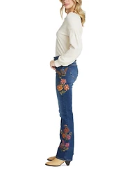 Driftwood Women's Kelly X Oshibana Mid-Rise Bootcut Jeans