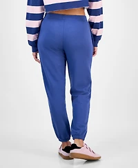 Love Tribe Juniors' Snoopy Pennant Jogger Sweatpants