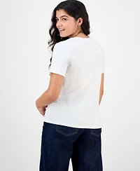 Love Tribe Juniors' Berry Sweet Graphic T-Shirt