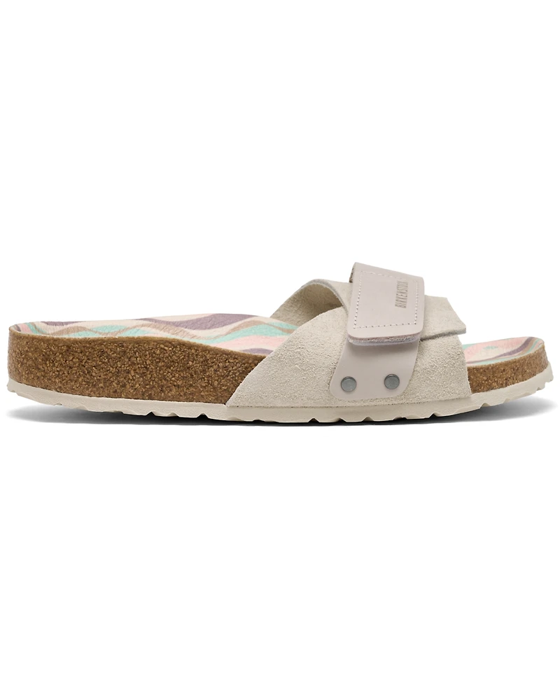 Birkenstock Women's Oita Suede Leather Sandals from Finish Line