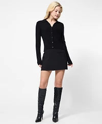 French Connection Women's Cozysoft Collared Cardigan