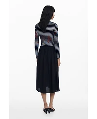 Desigual Women's Striped combined dress