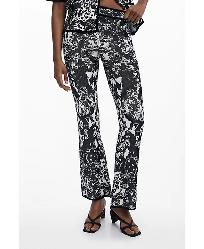 Desigual Women's Fluid long bandana pants