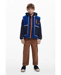 Desigual Boys Boys's Detachable shearling jacket