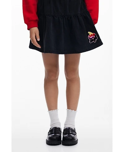 Desigual Girls Girls's Cherry panel miniskirt