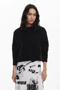 Desigual Women's 2-in-1 newspaper dress