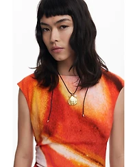 Desigual Women's Draped long dress