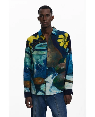 Desigual Men's Long-sleeve shirt bodegon