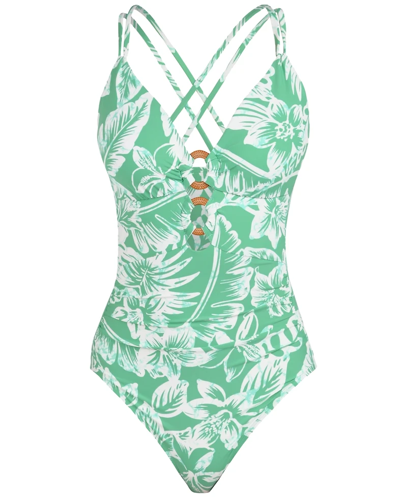 La Blanca Women's Batiki One-Piece Swimsuit