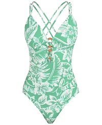 La Blanca Women's Batiki One-Piece Swimsuit