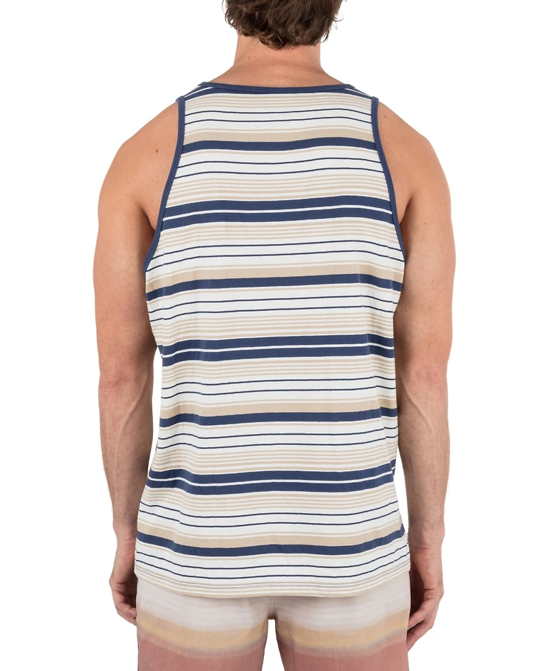 Hurley Men's Naturals Stripe Tank Top