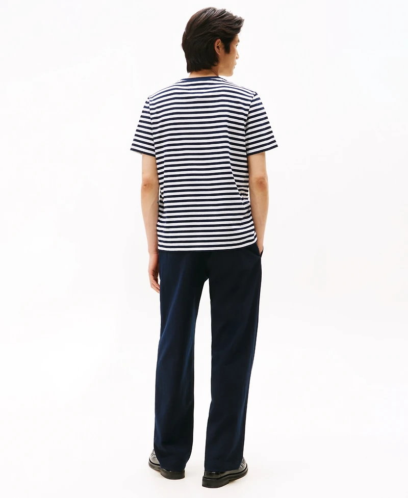 Tommy Hilfiger Men's Regular-Fit Essential Stripe T-Shirt