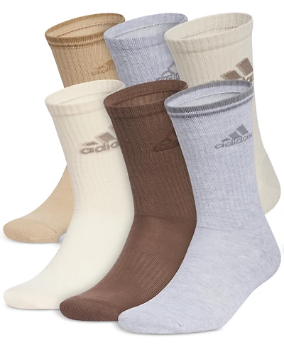 adidas Men's Athletic Cushioned 2.0 6-Pk. Crew Socks