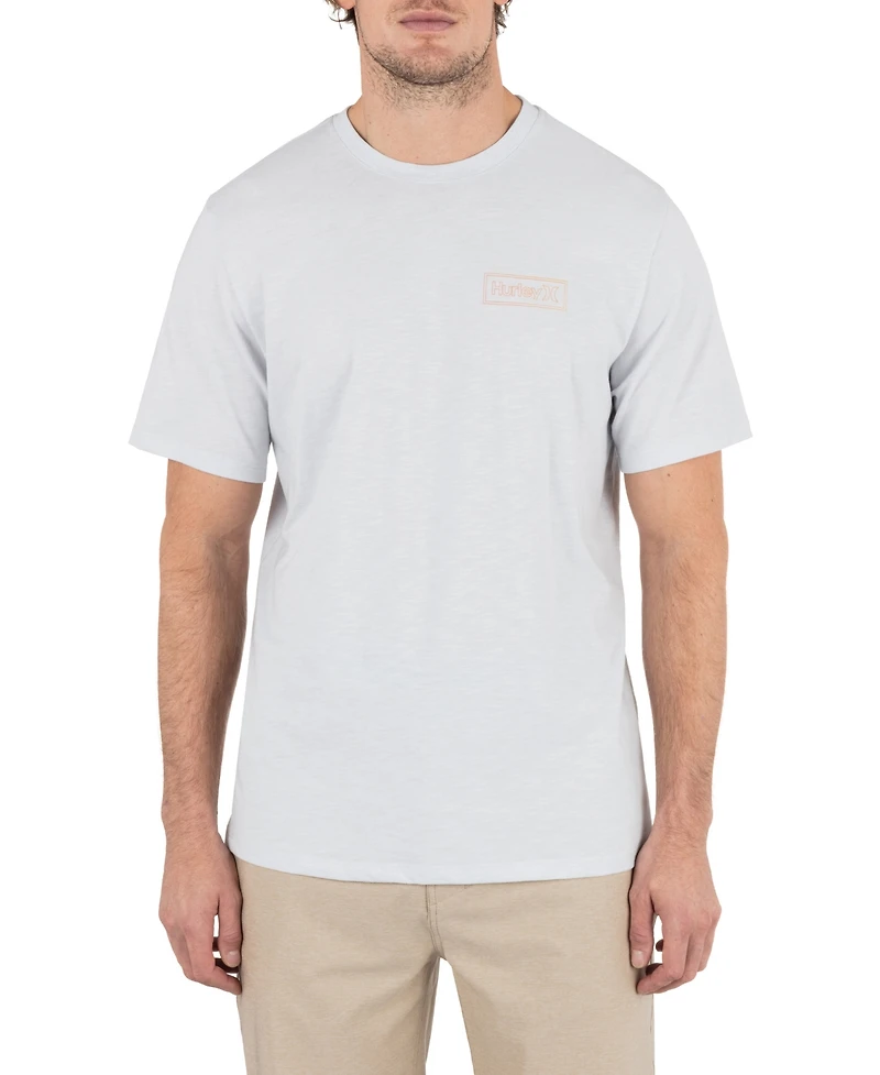 Hurley Men's Outline Slub Short Sleeve T-Shirt