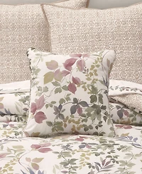 Royal Court Rosewood Evergreen Square Decorative Pillow, 16" x 16"
