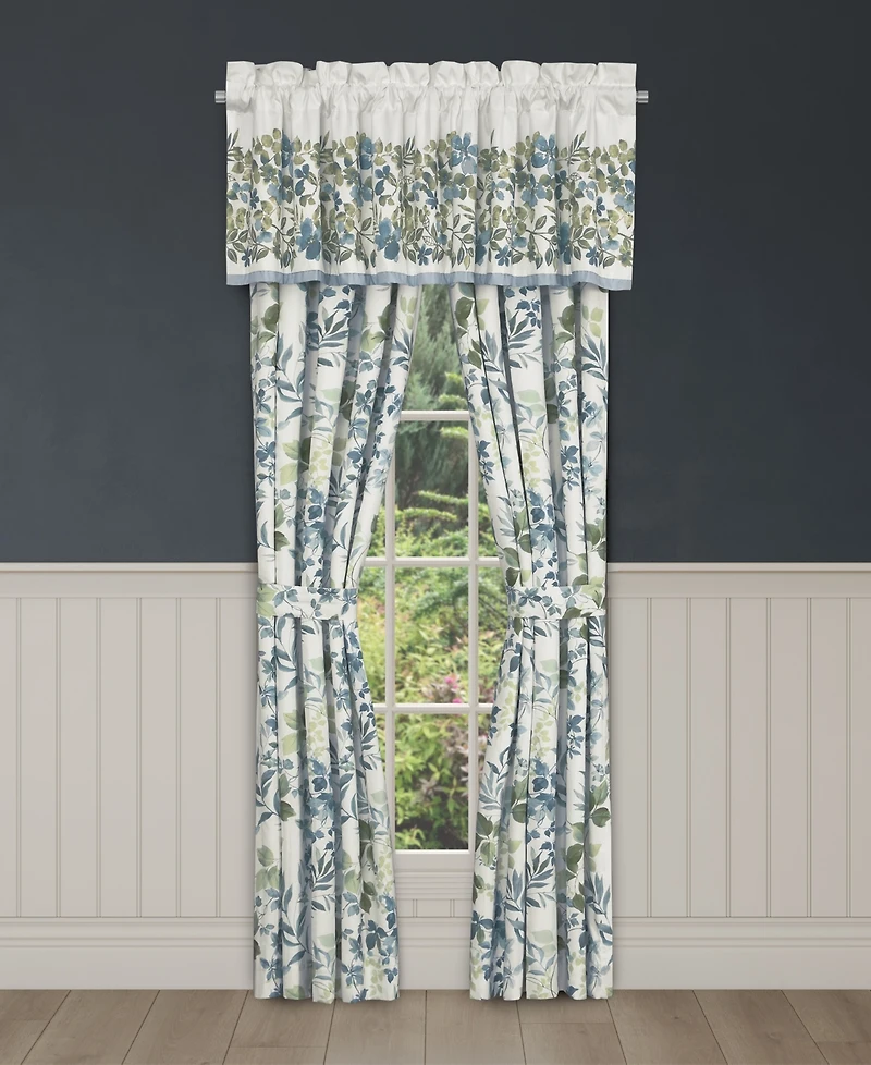 Royal Court Evergreen Window Straight Valance, 17" x 72"