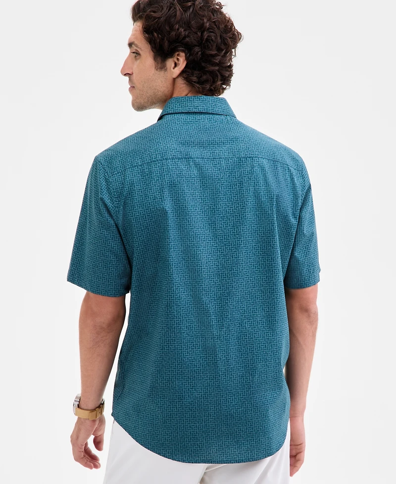 Alfani Men's Basketweave Shirt, Macy's Exclusive