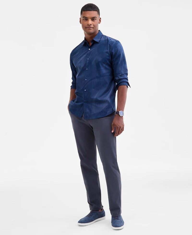 Alfani Men's Interstellar Patterned Shirt