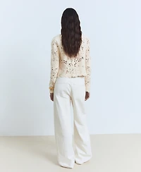 Mango Women's Thick Knit Cardigan